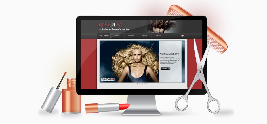 Salon Roxan - strona internetowa